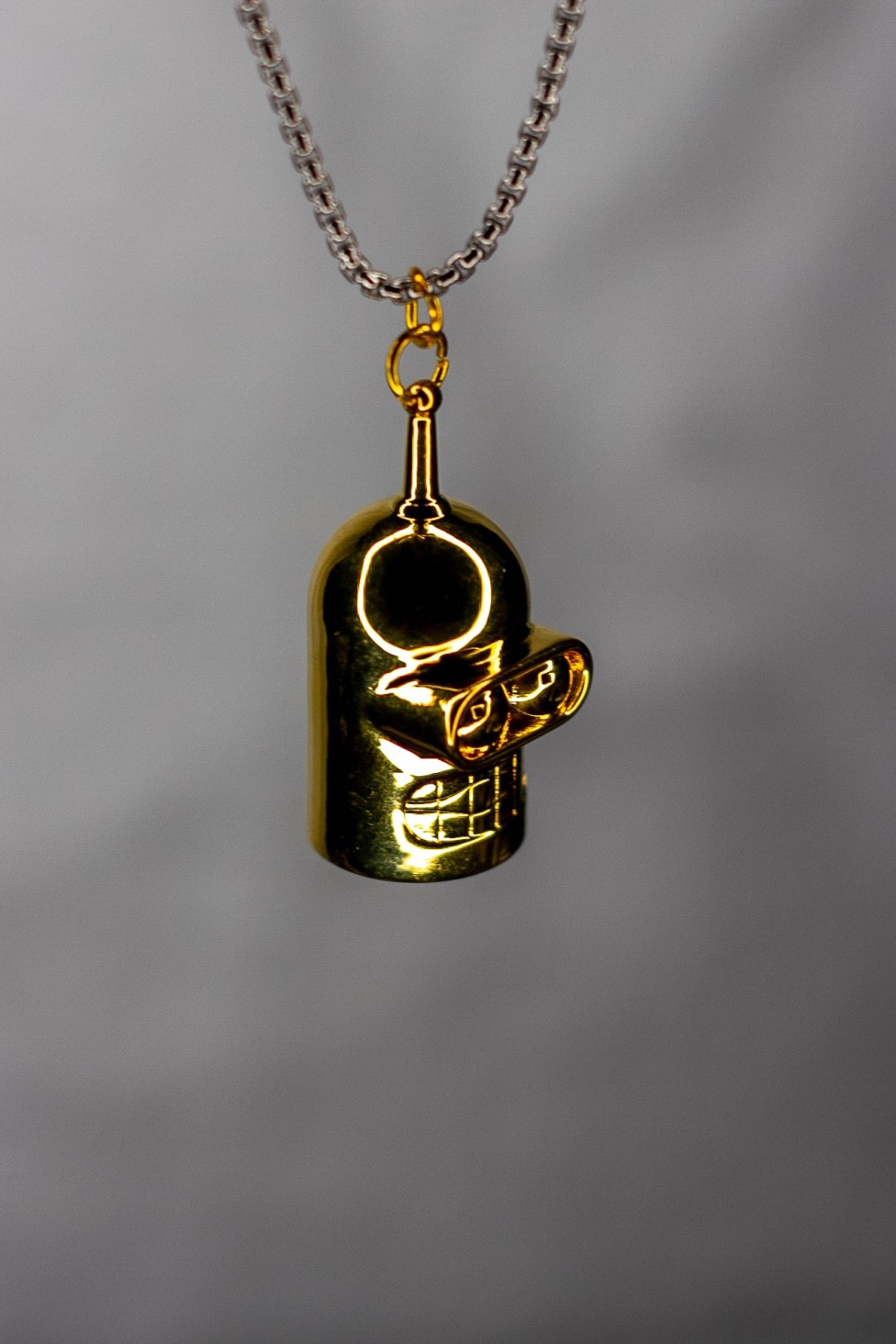 bender futurama pendant necklace 